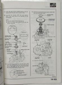 1986 Acura Integra Service Shop Repair Manual