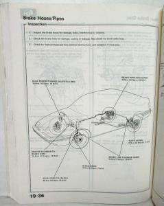 1986 Acura Integra Service Shop Repair Manual
