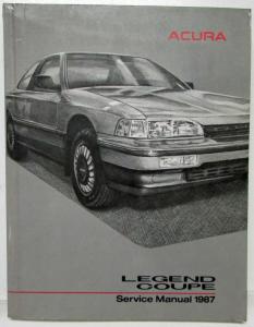 1987 Acura Legend Coupe Service Shop Repair Manual