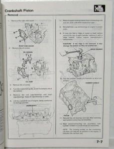 1987 Acura Integra Service Shop Repair Manual