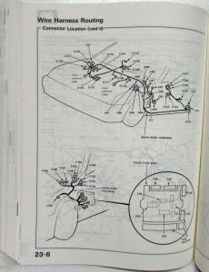 1987 Acura Integra Service Shop Repair Manual