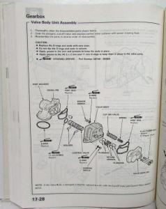 1988 Acura Legend Coupe Service Shop Repair Manual