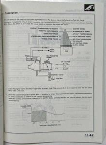 1988 Acura Legend Service Shop Repair Manual