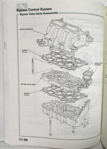 1988 Acura Legend Service Shop Repair Manual