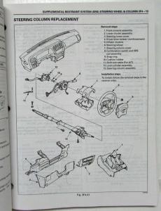 1997 Acura SLX Service Shop Repair Manual