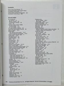 1995-1998 Acura 2.5 TL Electrical Troubleshooting Service Manual