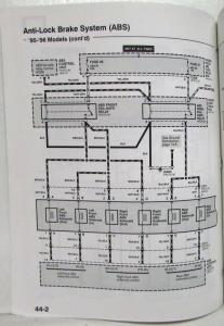 1995-1998 Acura 2.5 TL Electrical Troubleshooting Service Manual
