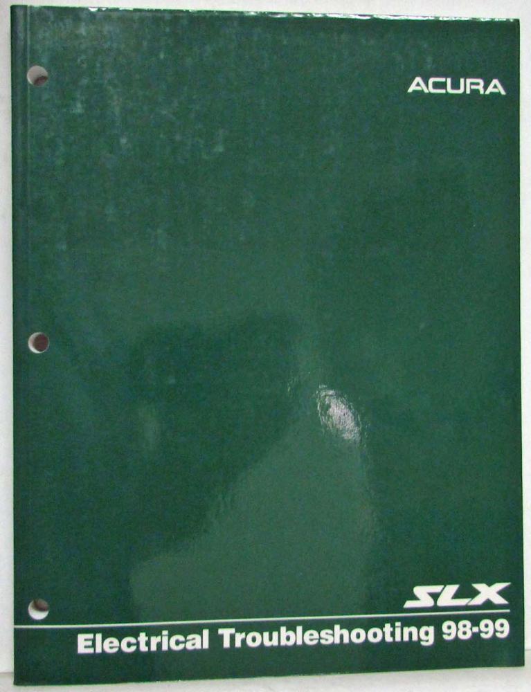 1998-1999 Acura SLX Electrical Troubleshooting Service Manual