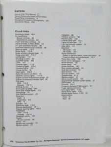 1998-1999 Acura SLX Electrical Troubleshooting Service Manual