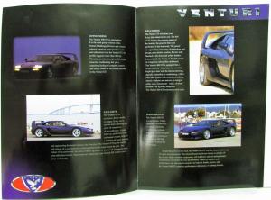 1990-1995? Venturi 400GT Sales Brochure - English Text - French Company