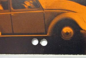1960-1964? Volkswagen Saxomat Transmission Sales Folder - Dutch Text
