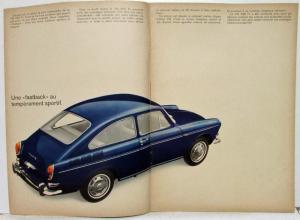 1967 VW What Have You Got 1600 TL Fastback Sales Brochure - French Text