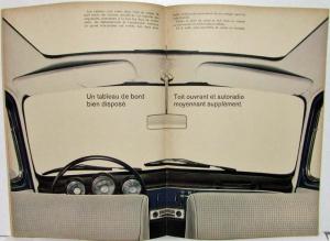 1967 VW What Have You Got 1600 TL Fastback Sales Brochure - French Text