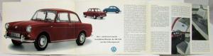 1965-1969 VW 1500 Sedan Sales Folder - German Text