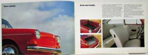 1970 VW 1600 Attractive Reliable Economical Bigger & Better Value Sales Brochure