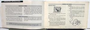 1962 Chevrolet Corvair Owners Manual Original 500 700 900 Monza Spyder Chevy 62