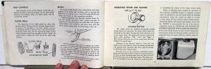 1962 Chevrolet Corvair Owners Manual Original 500 700 900 Monza Spyder Chevy 62
