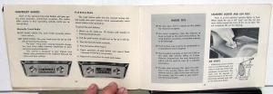 1962 Chevrolet Corvair Owners Manual Original 500 700 900 Monza Spyder Chevy 62