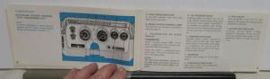 1971 Plymouth Satellite Road Runner GTX Sebring Plus Owners Manual Original