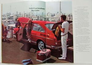 1971 VW Type 3 Volkswagen Sales Brochure Original