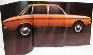 1971 VW Der K70 Sales Brochure - REVISED 12/70 - German Text