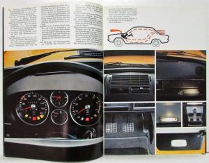 1971 VW Der K70 Sales Brochure - REVISED 12/70 - German Text