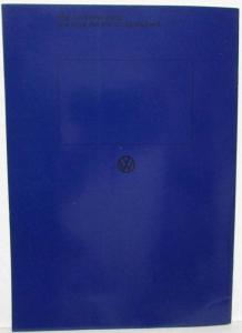 1971 Volkswagen The VW 411LE Dark Blue Cover Sale Brochure - UK Market