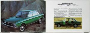 1971 VW K70 The Car Designed to Your Wishes Sales Brochure - French Text