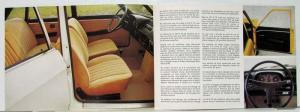1971 VW K70 Sales Brochure - French Text