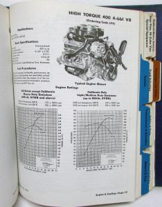 1978 Chevrolet Truck Dealer Data Book Facts Specs Pickup El Camino Blazer HD