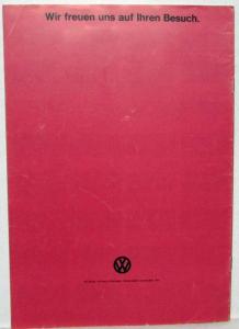 1972 VW Der K70 Pink Cover Sales Brochure