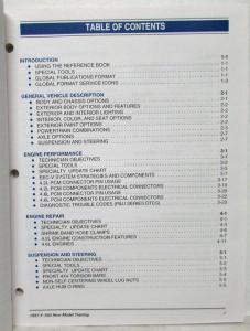 1997 Ford F-150 New Model Training Reference Book