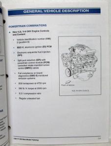 1997 Ford F-150 New Model Training Reference Book