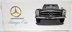 1964 Mercedes-Benz Dealer Sales Brochure 190 220 300 Grand Mercedes Original