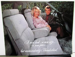 1977 Ford Thunderbird Dealer Sales Brochure Folder With Invitation Original