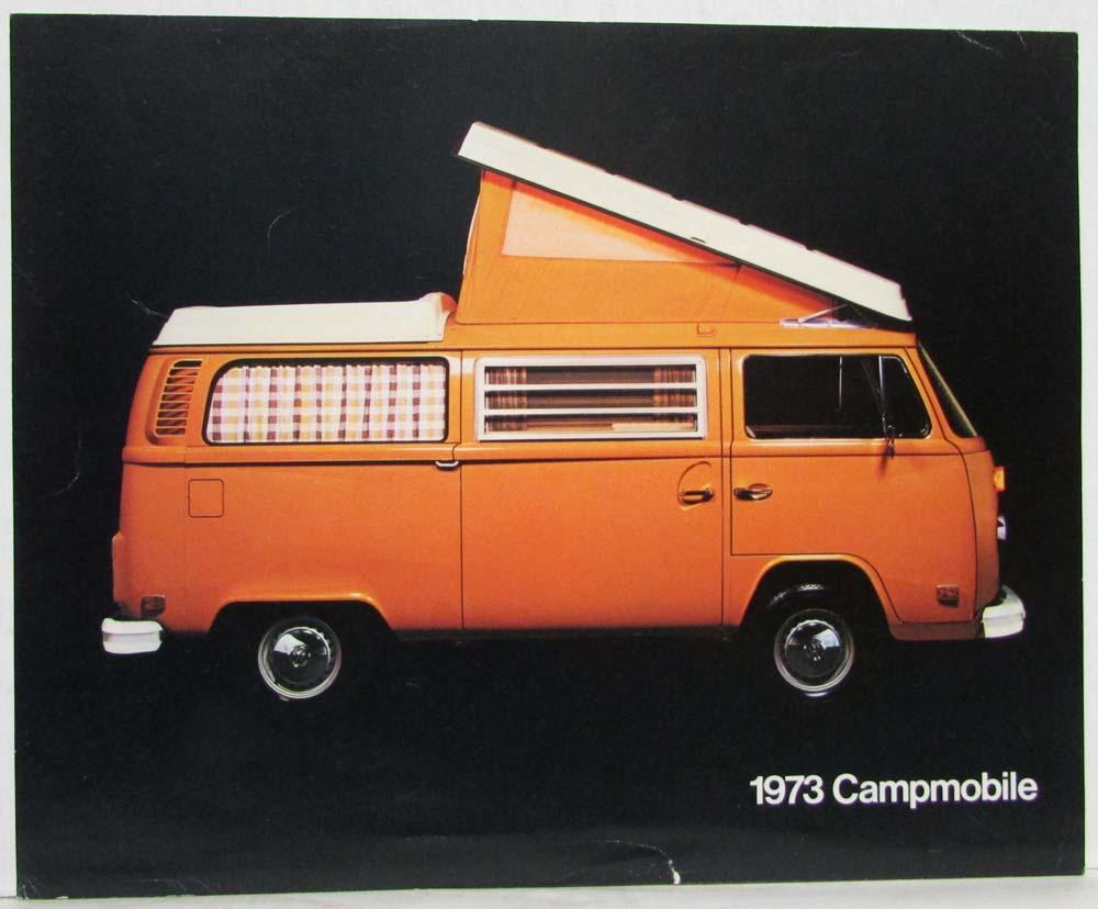 1973 VW Volkswagen Campmobile Spec Sheet