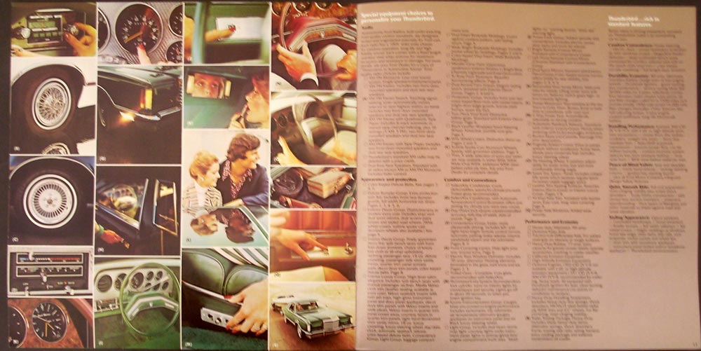1977 Ford Thunderbird A New Kind of Thunder Original Color Sales Brochure