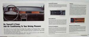 1973-1974 VW Adding Air Conditioning Sales Brochure