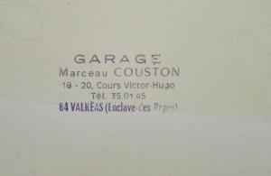 1974 VW Le Break Passat Sales Folder - French Text