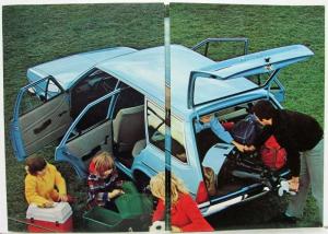 1974 VW Le Break Passat Sales Folder - French Text