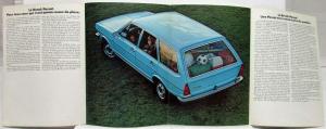 1974 VW Le Break Passat Sales Folder - French Text