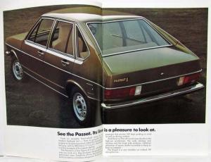 1974 VW Passat A New Kind of Volkswagen Sales Brochure - UK Market