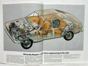 1974 VW Passat A New Kind of Volkswagen Sales Brochure - UK Market