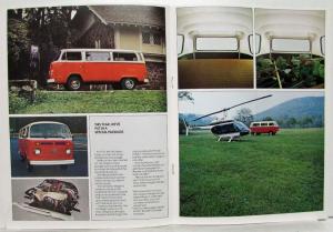 1976 VW Station Wagon with Just One Box Carry All Kinds of Things Sales Brochure
