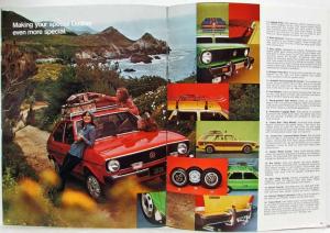 1974 VW Accessories Make Your Special Volkswagen More Special Sales Brochure