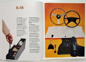 1974 VW Accessories 84 Things You can Do to a Volkswagen Sales Brochure