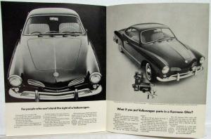 1965 VW Presenting Americas Slowest Fastback Sales Brochure