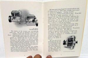 1912 The American Motors Underslung Dealer Brochure Traveler Roadster Scout