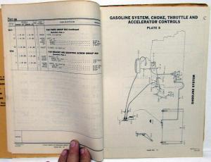 1937 Studebaker Truck Dealer Master Parts Catalog Book J20 J25 Models Original