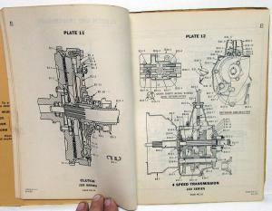1937 Studebaker Truck Dealer Master Parts Catalog Book J20 J25 Models Original
